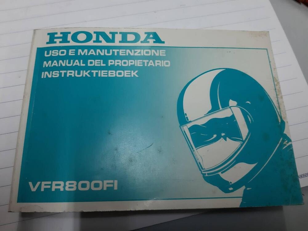 Manuale Honda VFR 800 FI