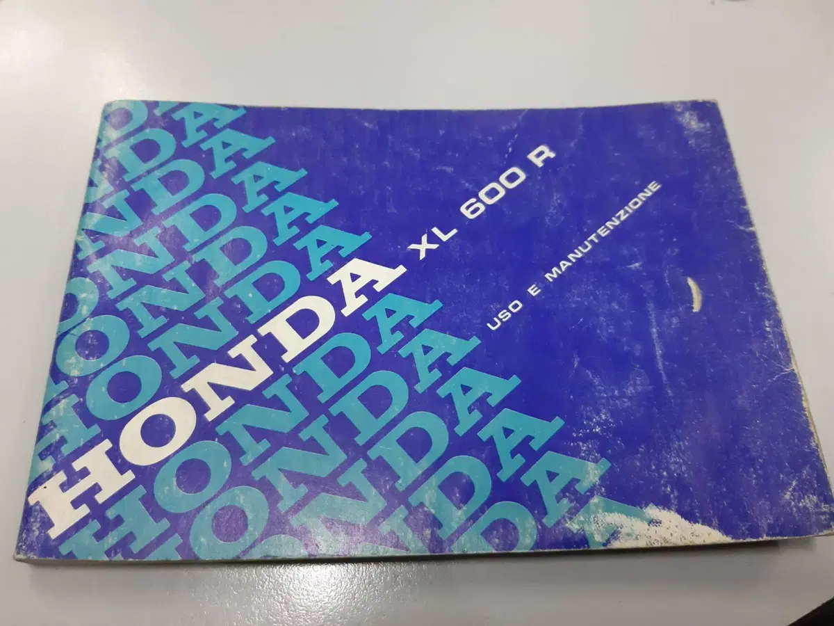 Manuale Honda XL 600 R