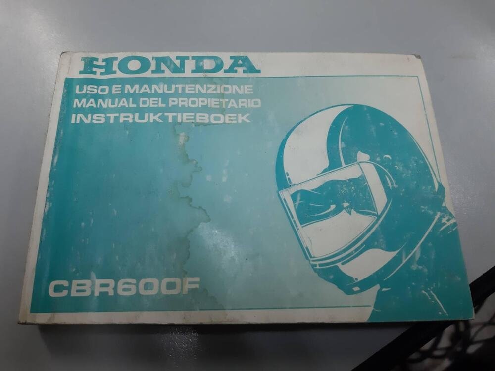 Manuale Honda CBR 600 F