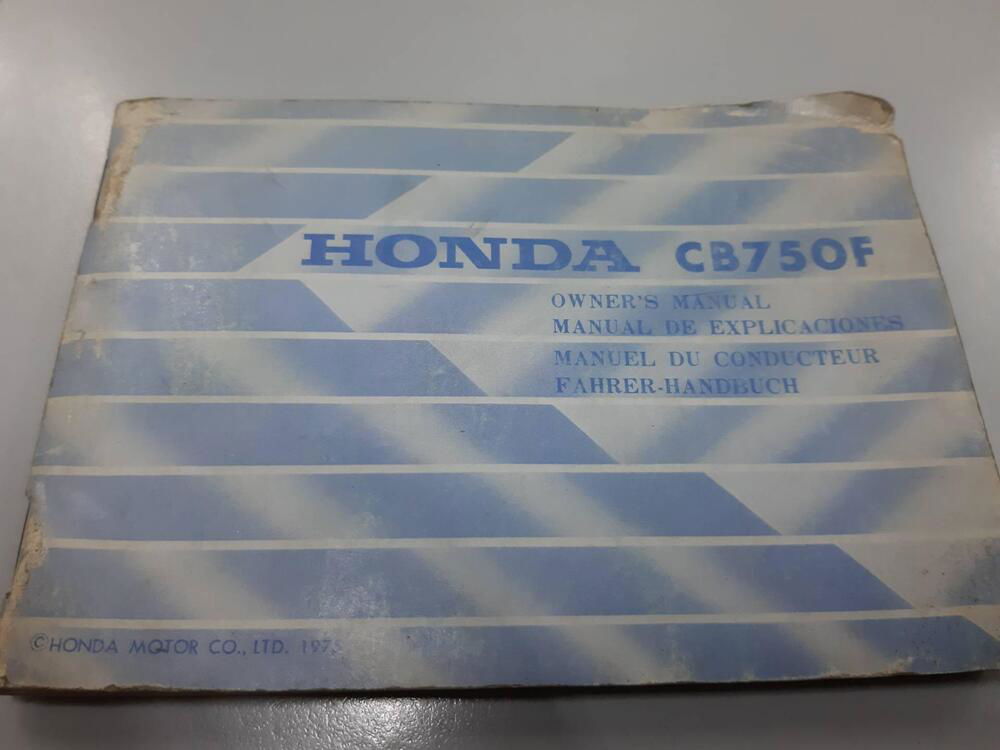 Manuale Honda CB 750 F