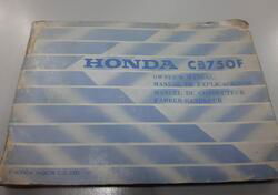Manuale Honda CB 750 F