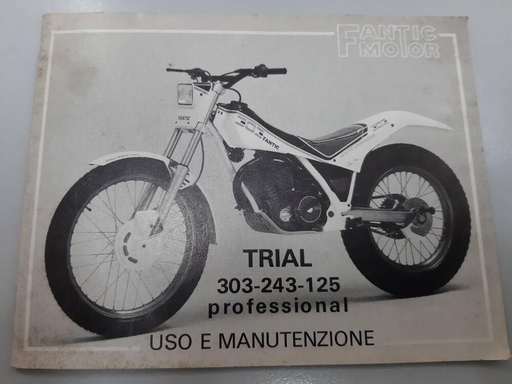 Manuale Fantic Trial 303 243 125 Fantic Motor
