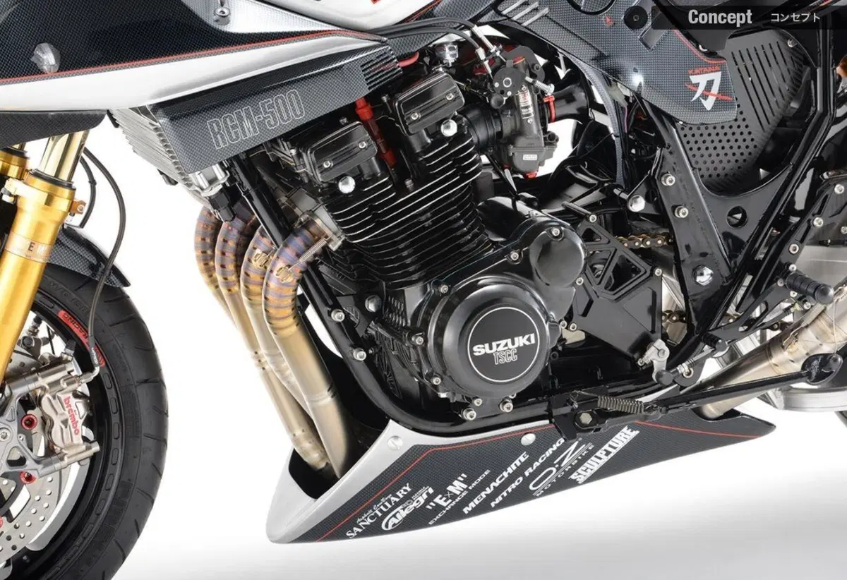 Suzuki Katana GSX1000S RCM-500. Rifatta da cima a fondo, e un po' R1 (11)