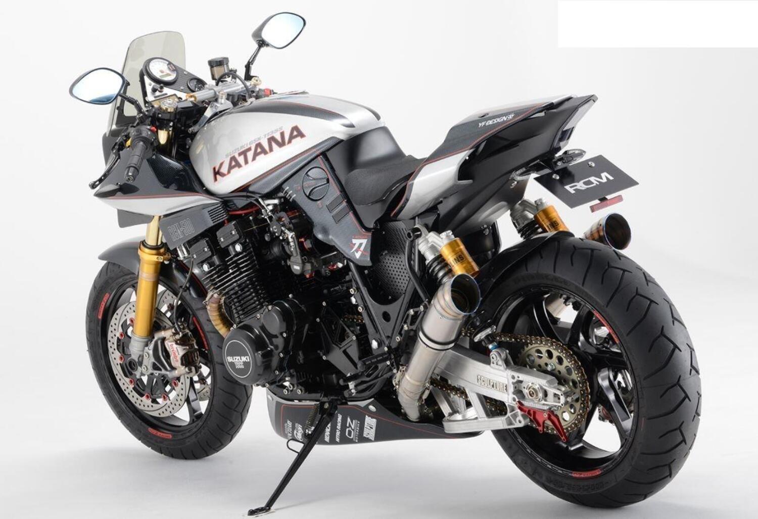 Suzuki Katana GSX1000S RCM-500. Rifatta da cima a fondo, e un po' R1