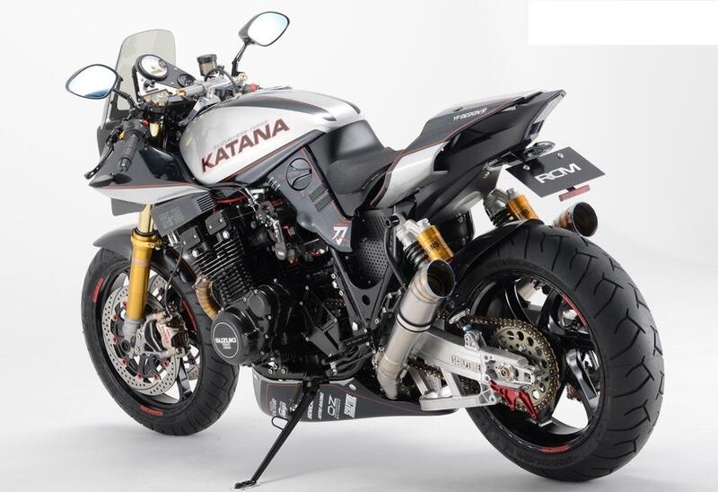 Suzuki Katana GSX1000S RCM-500. Rifatta da cima a fondo, e un po&#039; R1