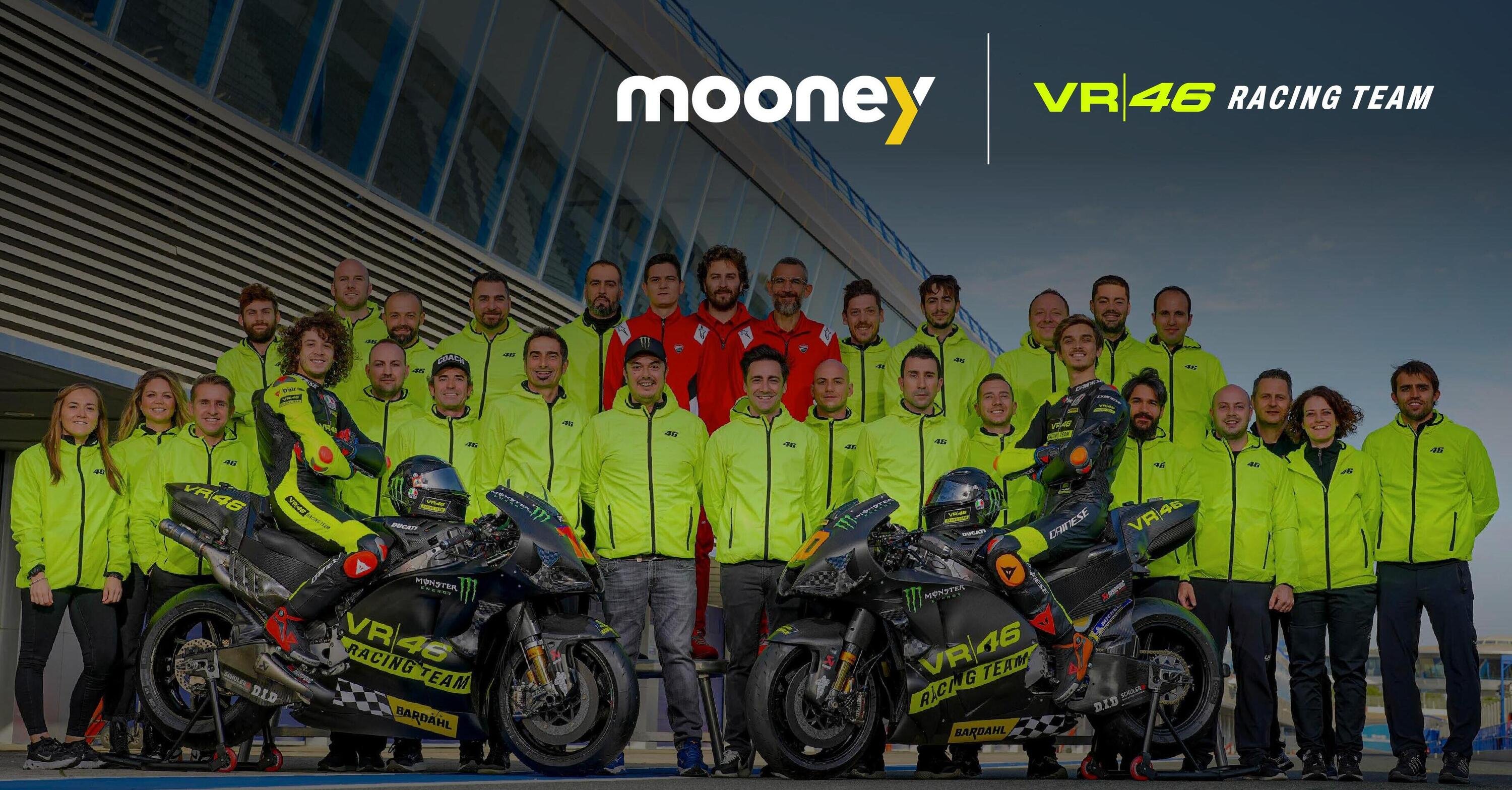 Mooney e Valentino Rossi: il matrimonio va oltre le due ruote e il Team VR46