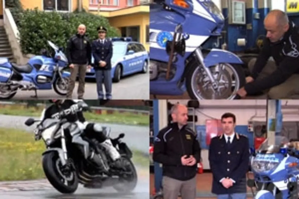 I consigli della Polizia Stradale su Moto.it: pneumatici moto
