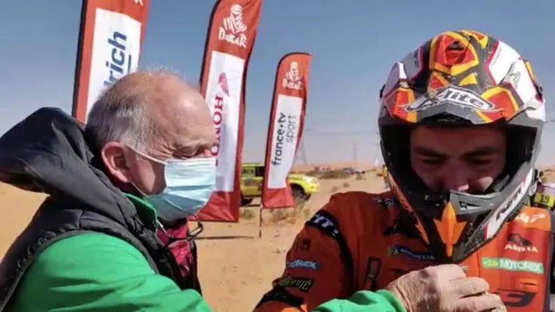 Dakar 2022. Danilo Petrucci: "Sono contento, ma devo fare attenzione" [VIDEO]