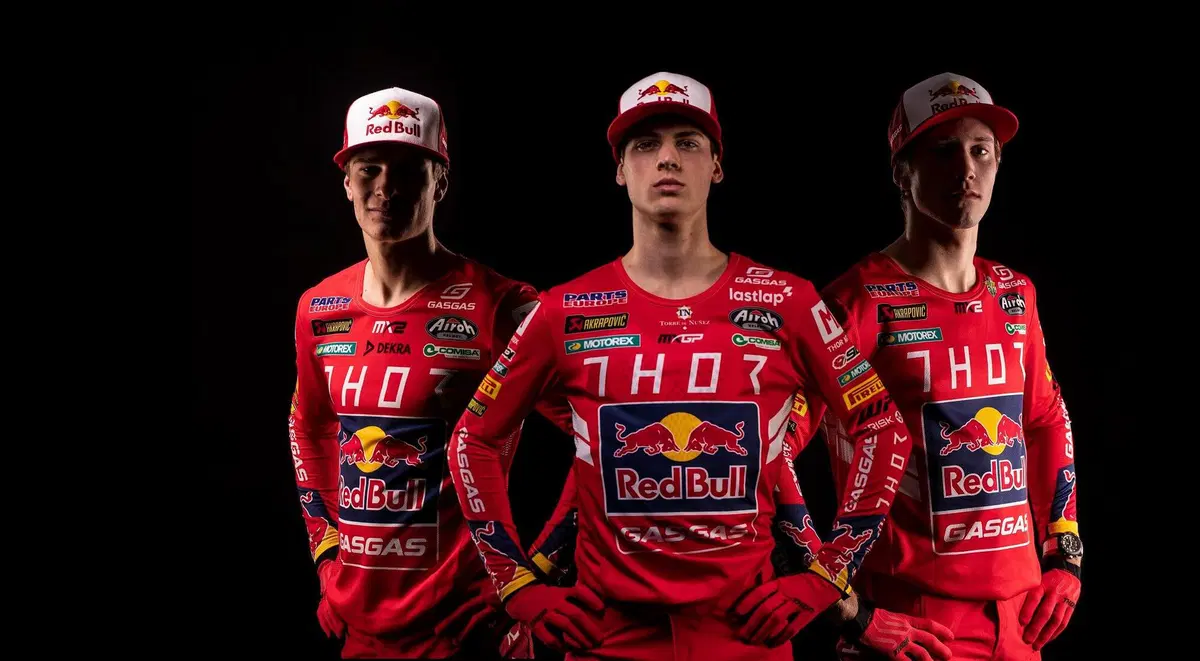 Athena con il Red Bull GASGAS Factory Racing Team