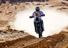 Dakar 2022. T7. Adrien Van Beveren, Yamaha, in testa
