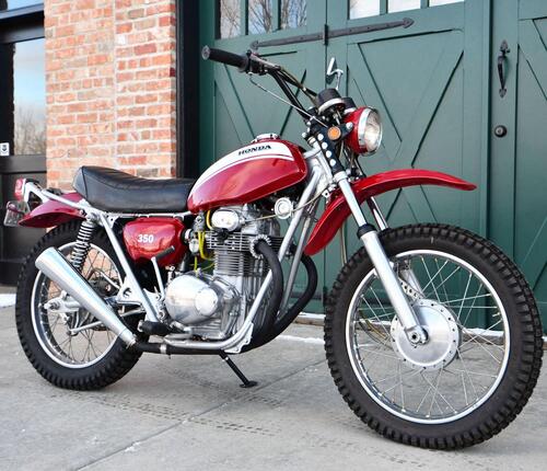 Sotheby's mette all'asta la Honda SL350 di John Wayne (4)