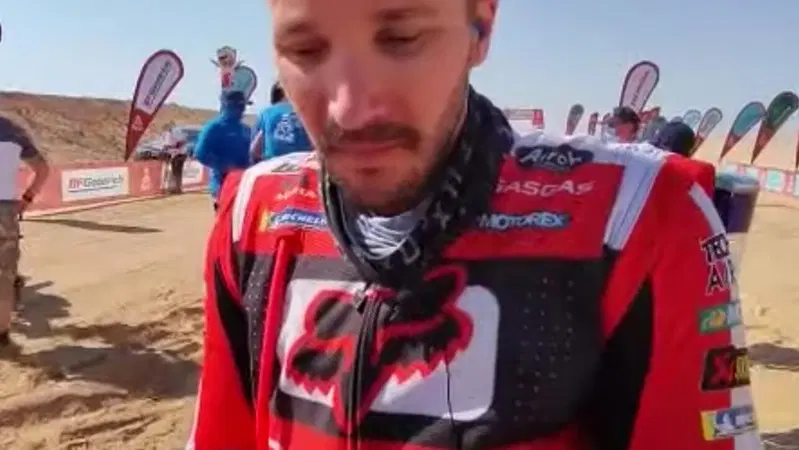 Dakar 2022, T9. Sam Sunderland: "Concentrato sulla navigazione, &egrave; dura aprire la speciale!"
