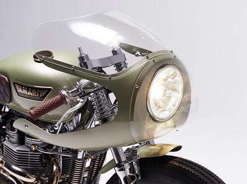 Triumph Thruxton Jade, café racer spagnola (3)