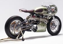 Triumph Thruxton Jade, café racer spagnola