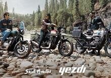 Yezdi rinasce con tre nuove moto: Scrambler, Adventure e Roadster