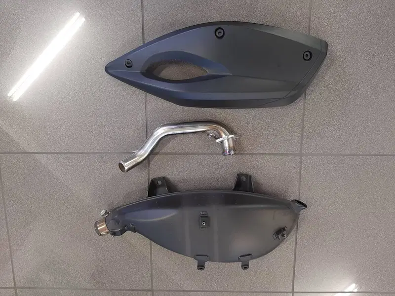 MARMITTA COMPLETA PIAGGIO MP3 HPE 300/YOURBAN LT (2)