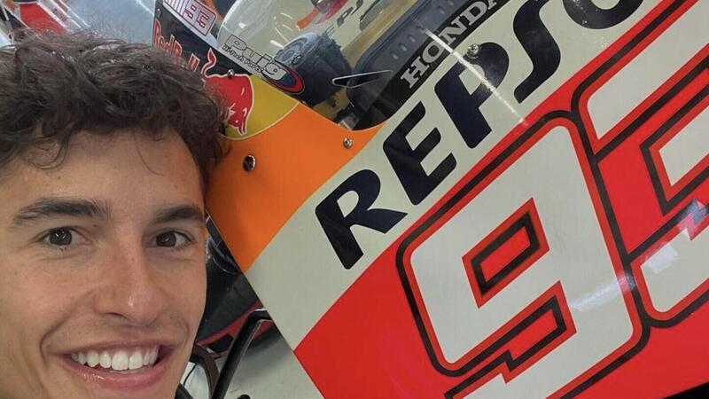 MotoGP, Marc Marquez a Portimao con la RC213V-S