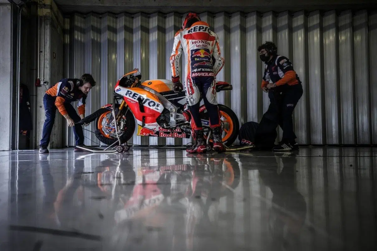 MotoGP, Marquez conclude positivamente il test a Portimao (4)