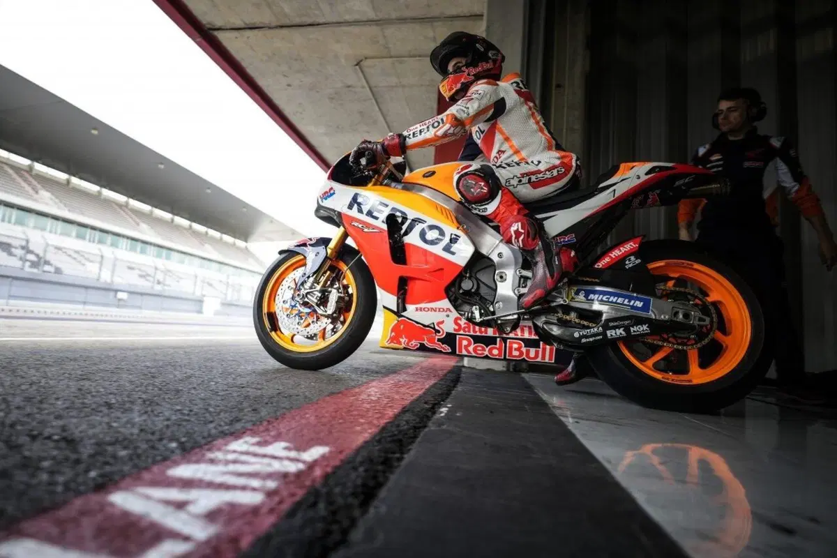 MotoGP, Marquez conclude positivamente il test a Portimao (9)