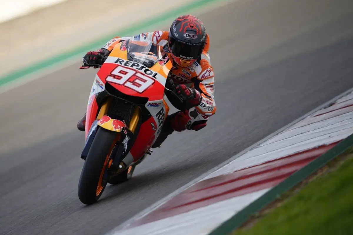 MotoGP, Marquez conclude positivamente il test a Portimao (8)