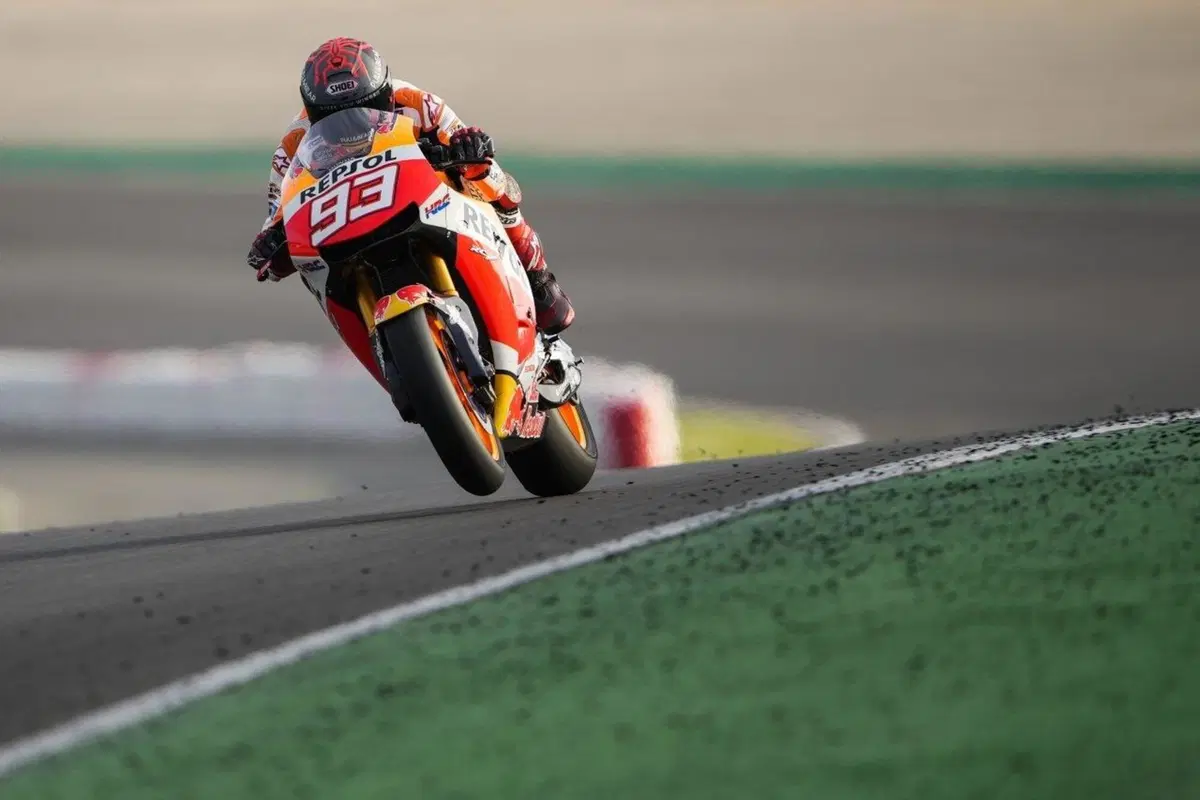 MotoGP, Marquez conclude positivamente il test a Portimao (13)