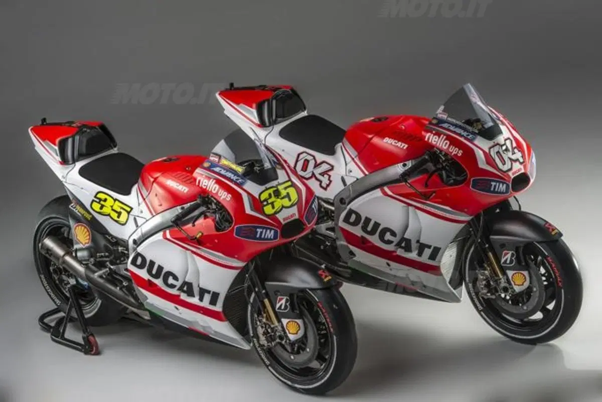 Ducati Desmosedici GP14. Svelata la livrea ufficiale