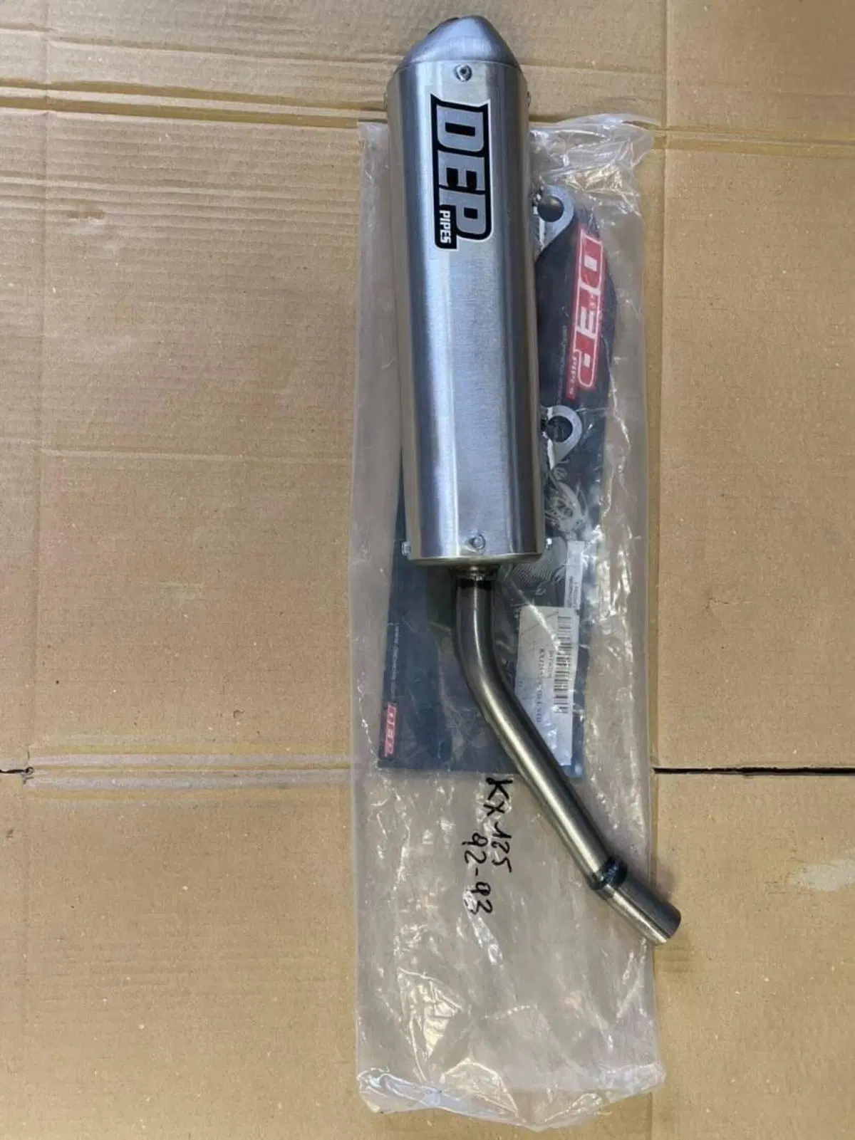 Silenziatore KX125 1991-1993 Dep