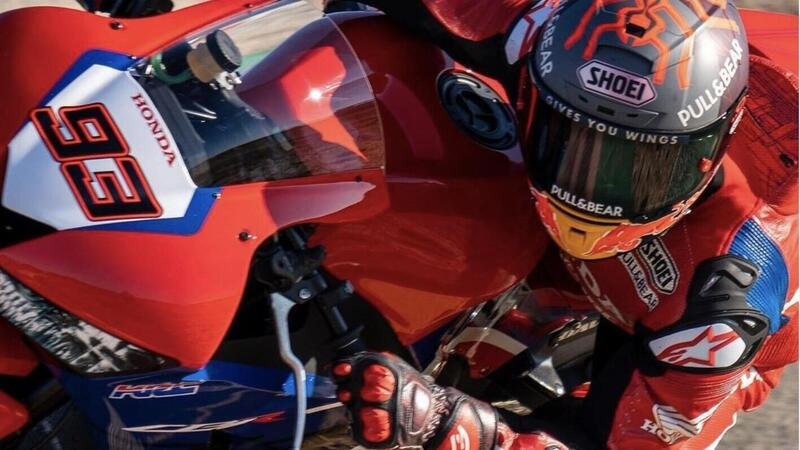 MotoGP: Marquez ad Aragon con una CBR 600RR. Ma serve...?