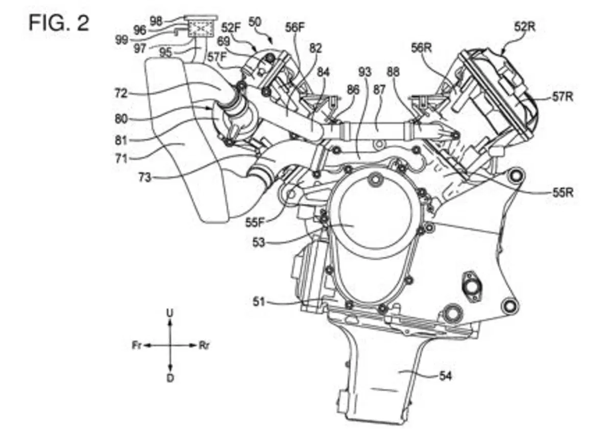 Honda V4 Superbike, spunta il primo brevetto