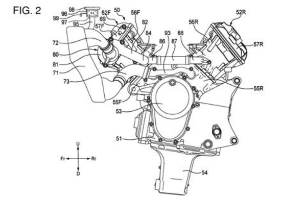 Honda V4 Superbike, spunta il primo brevetto