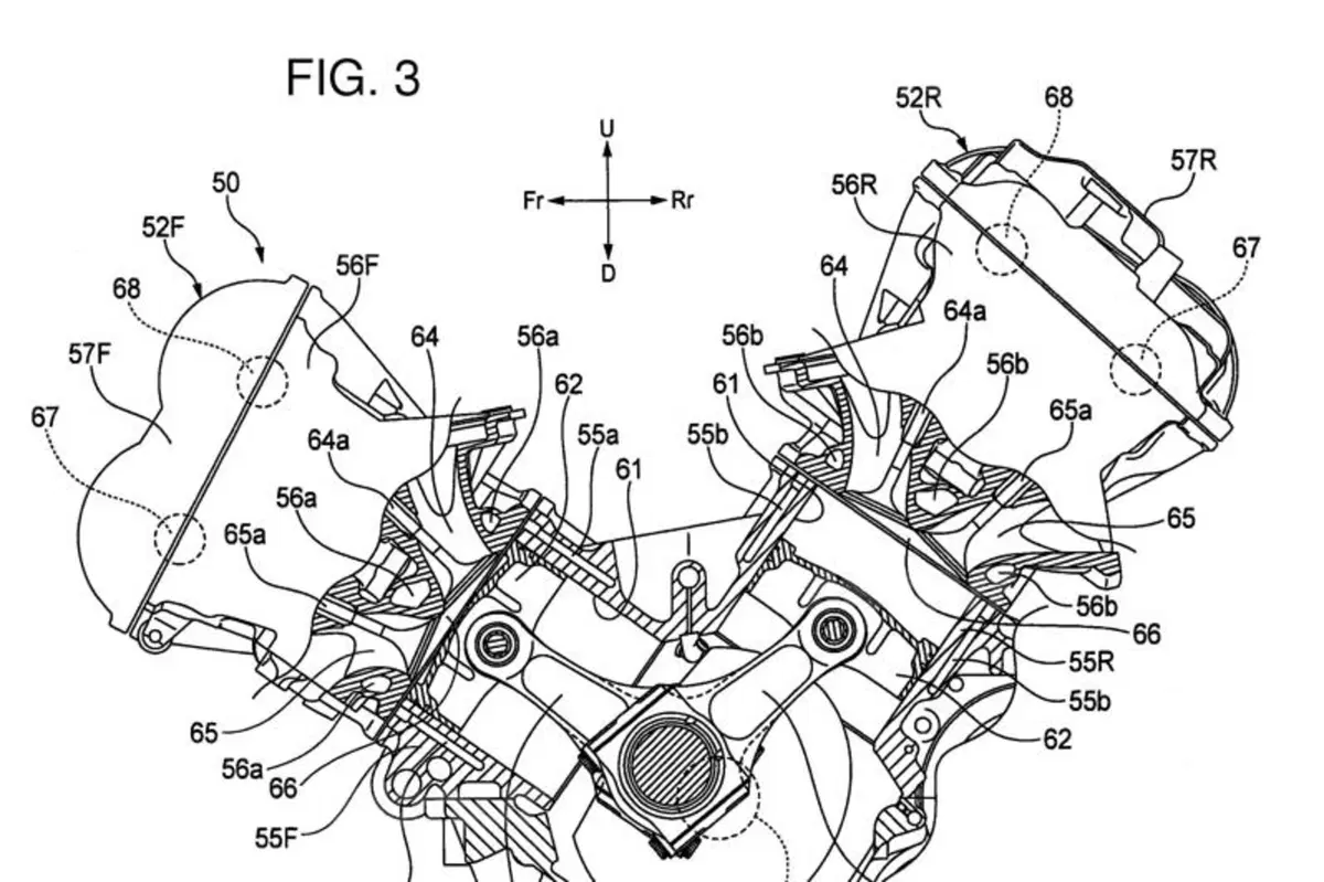 Honda V4 Superbike, spunta il primo brevetto (4)