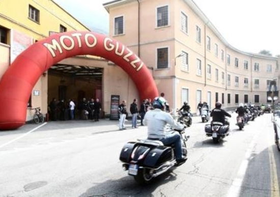 Moto Guzzi festeggia a Mandello il 93° anniversario