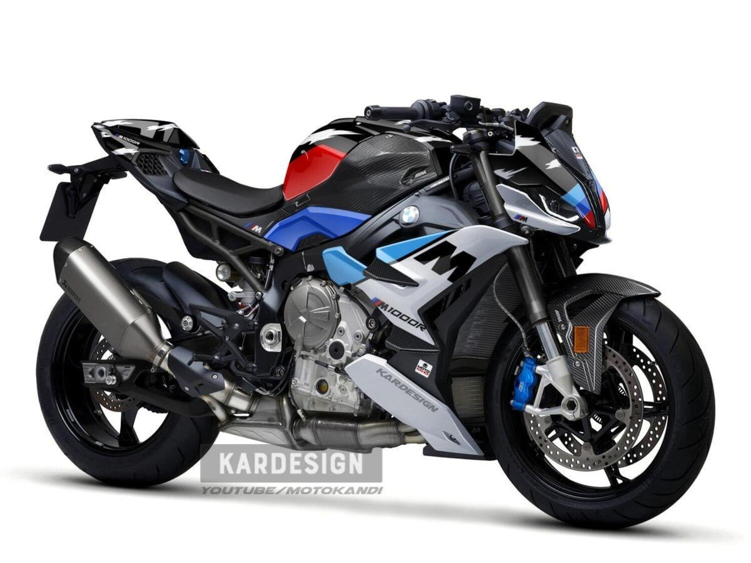 BMW M1000R. L'iper naked di Monaco secondo Kardesign