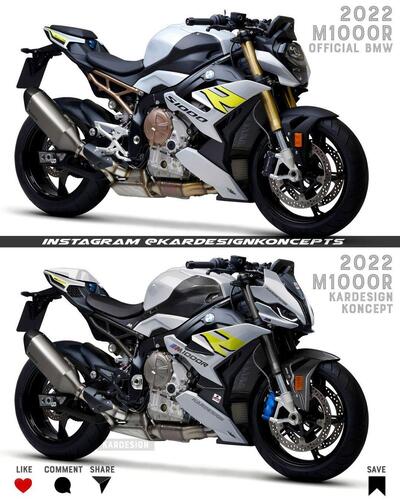 BMW M1000R. L'iper naked di Monaco secondo Kardesign (4)