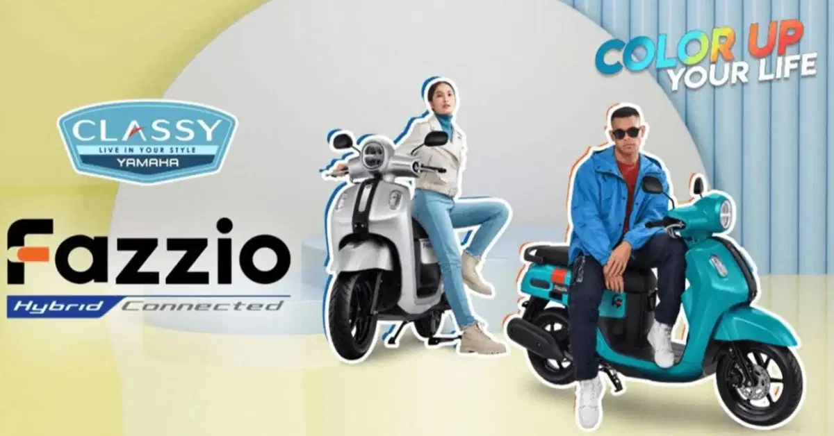 Yamaha presenta Fazzio, scooter ibrido per l'Asia