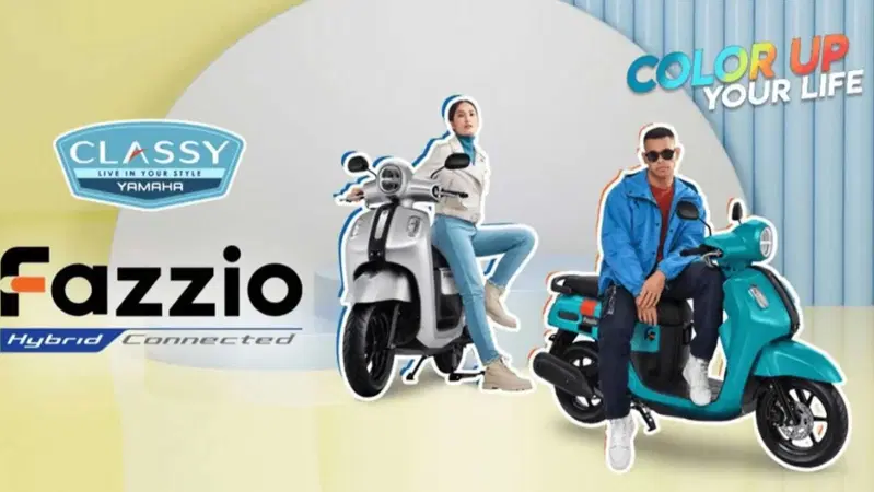 Yamaha presenta Fazzio, scooter ibrido per l'Asia