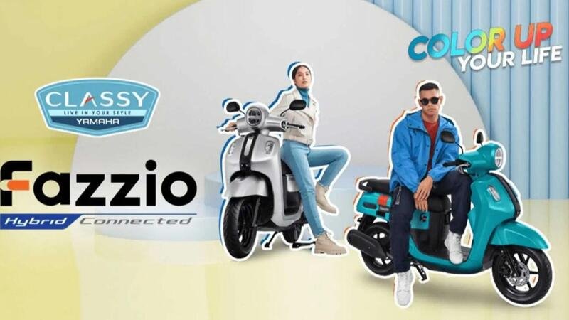 Yamaha presenta Fazzio, scooter ibrido per l&#039;Asia