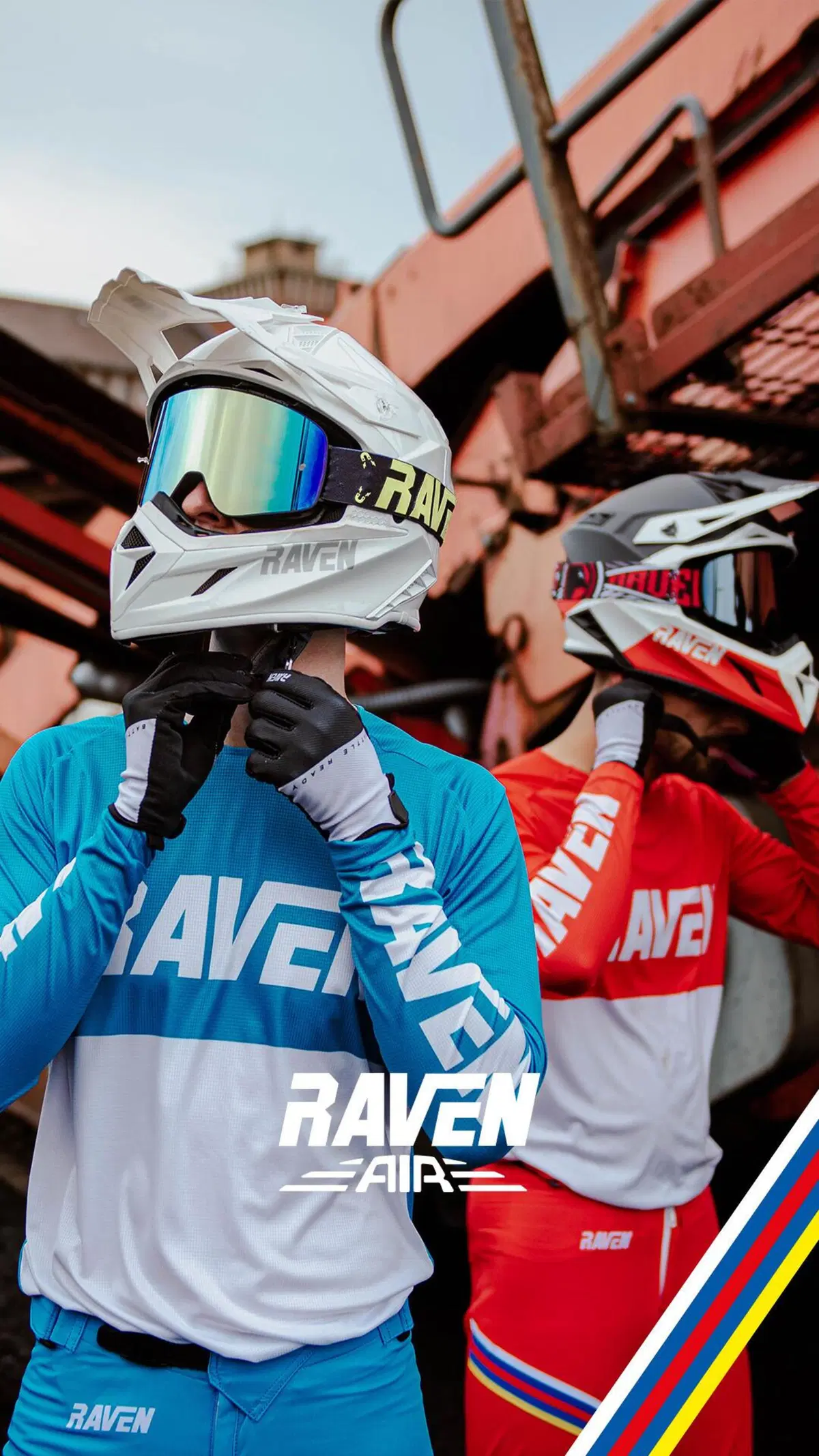 24MX: nuova linea di abbigliamento offroad Raven Air