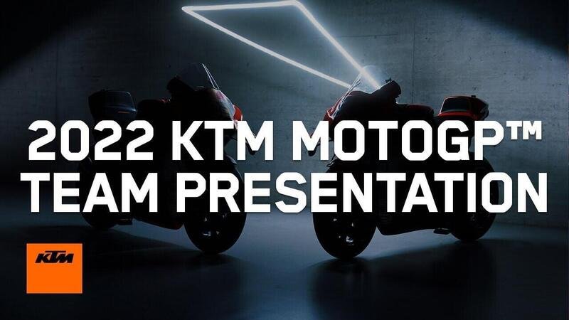 KTM MotoGP: la presentazione LIVE