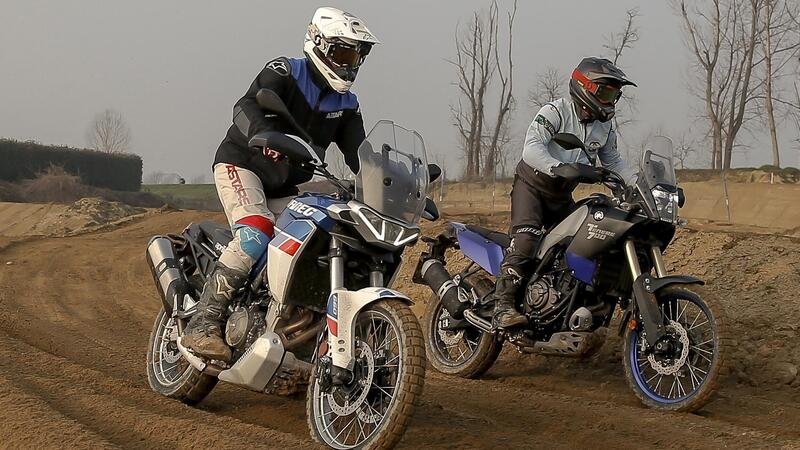 Aprilia Tuareg 660 vs Yamaha T&eacute;n&eacute;r&eacute; 700. TEST COMPLETO: Strada, fuoristrada e pista! [VIDEO]