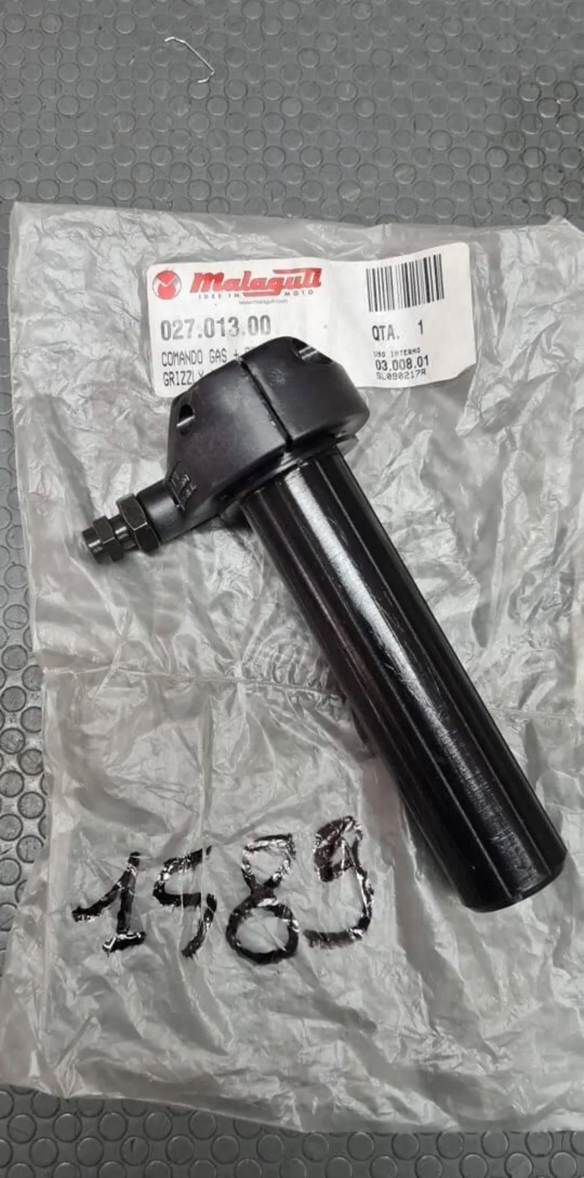 COMANDO GAS COMPLETO GRIZZLY 10 Malaguti