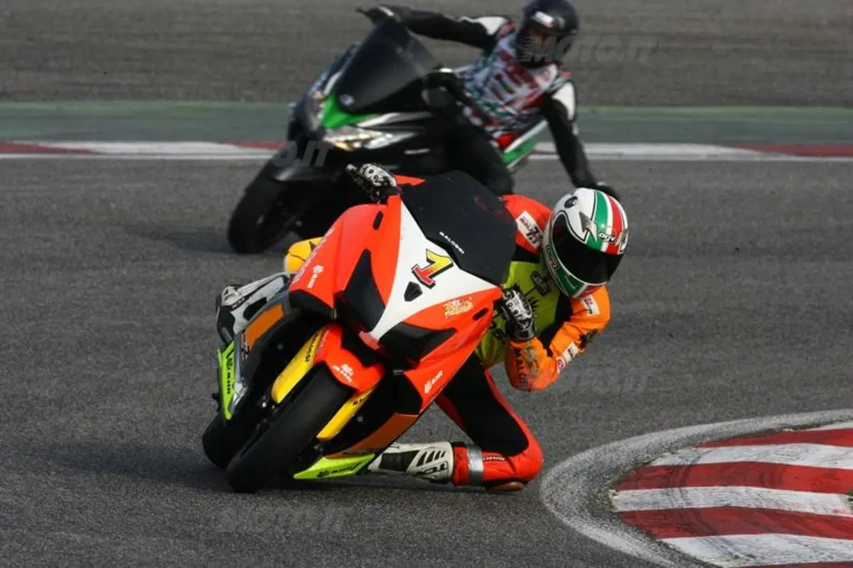 Malossi, in pista coi Magnifici Sei (3)
