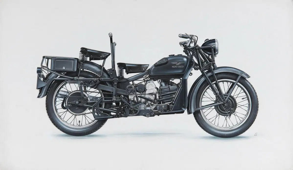 Le Moto Guzzi della Guardia Presidenziale