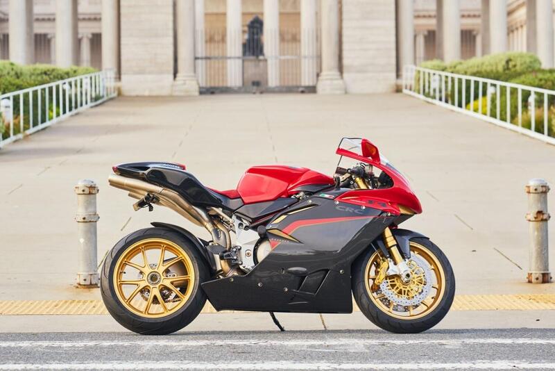 Una MV Agusta F4 1000 Tamburini all&#039;asta per 22.400 euro