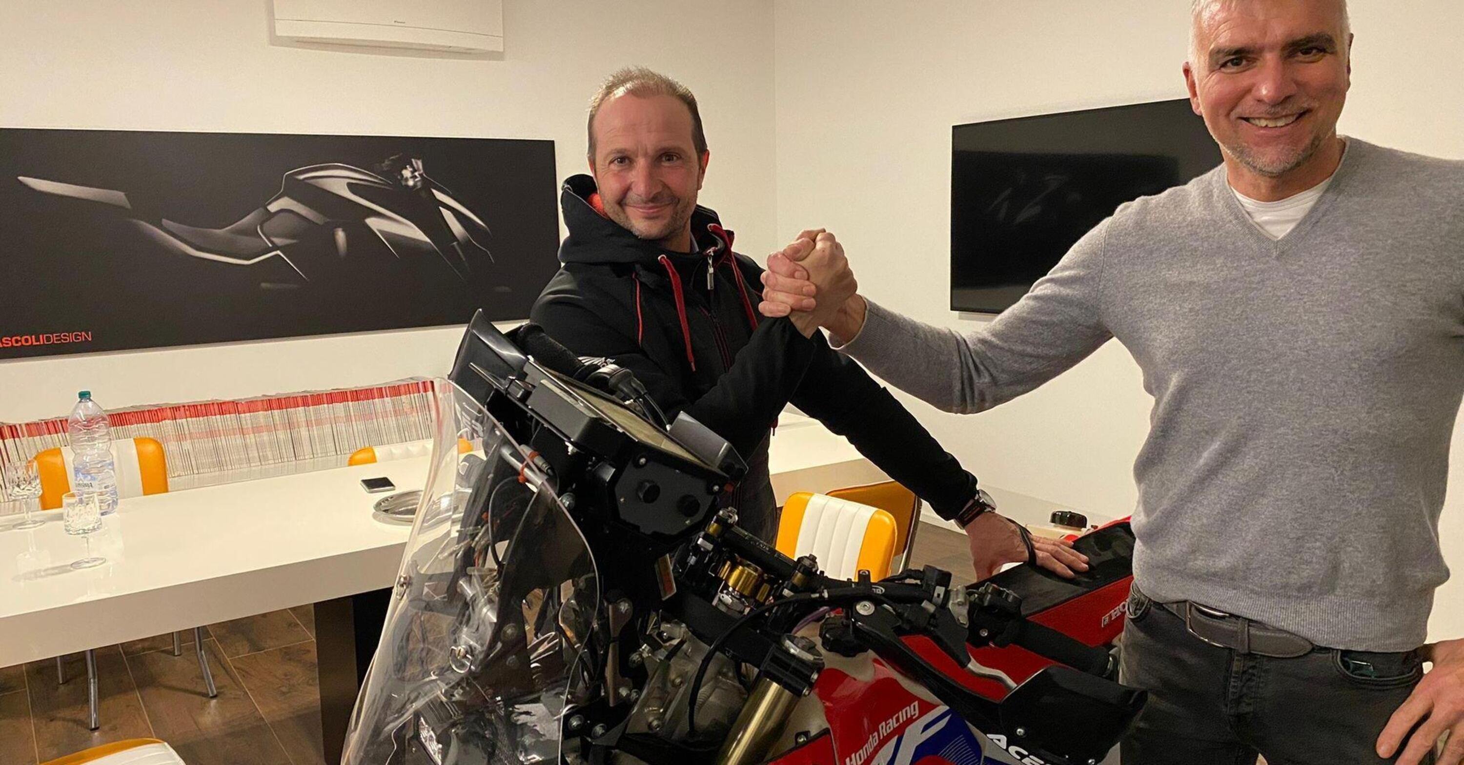 Il designer Rodolfo Frascoli e RS Moto insieme per la nuova moto da rally