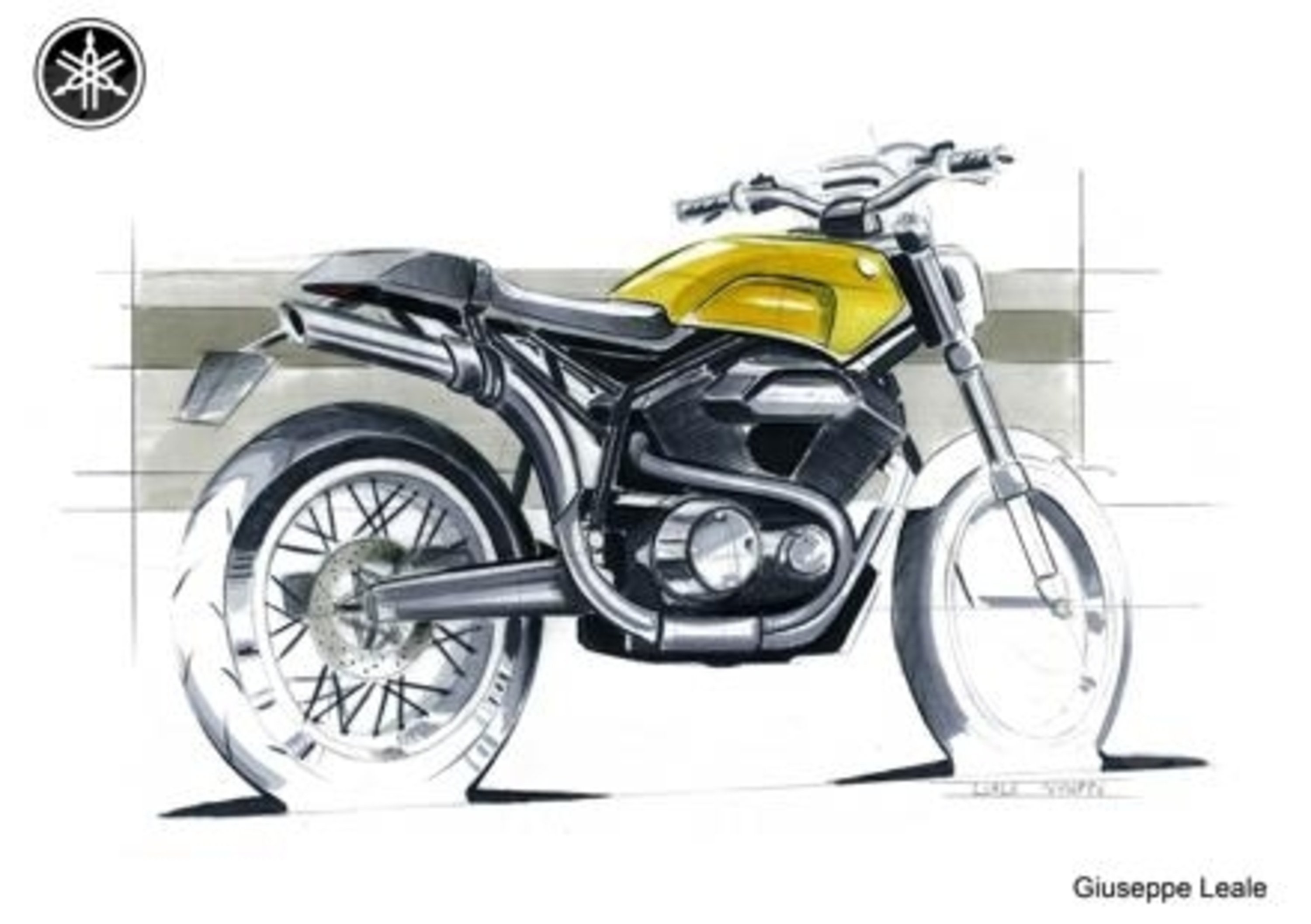 Yamaha Sketching, un progetto su base XV950
