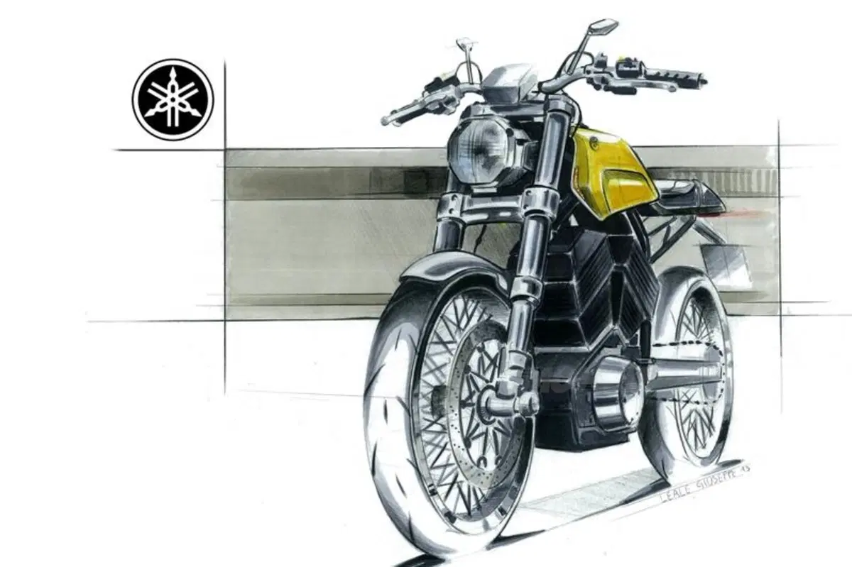 Yamaha Sketching, un progetto su base XV950