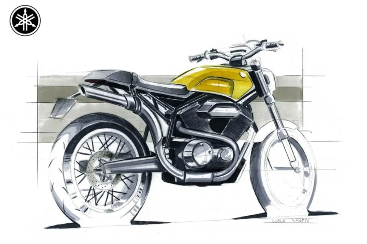 Yamaha Sketching, un progetto su base XV950 (2)