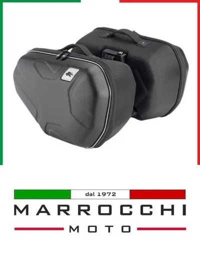 Coppia di borse laterali semirigide Kappa RA314