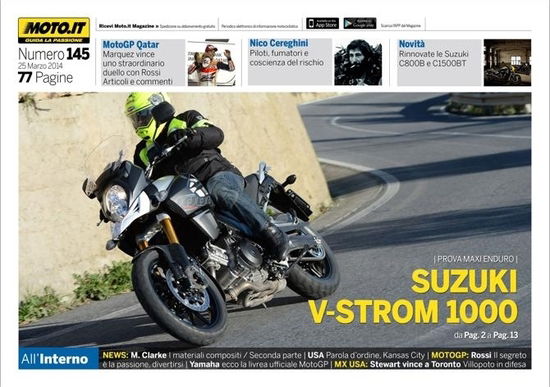 Magazine n° 145, scarica e leggi il meglio di Moto.it